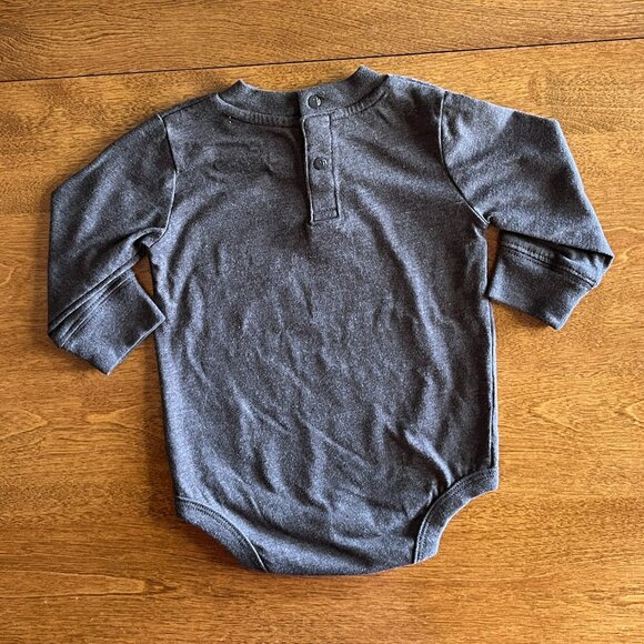 Carhartt "Wilderness Division" brown onesie 6m - Picture 4 of 7